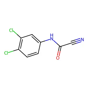 1-cyano-N-(3,4-dichlorophenyl)formamide structure