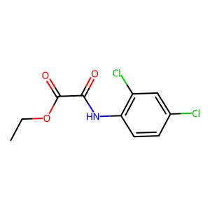 Ethyl 2-(2,4-dichloroanilino)-2-oxoacetate structure