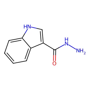 1H-吲哚-3-甲酰肼 structure