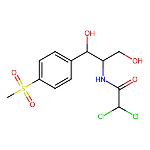 甲碸黴素 structure