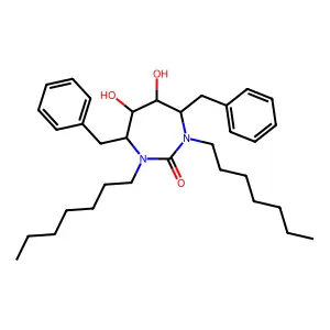 DMPC Cyclic Urea 92 structure