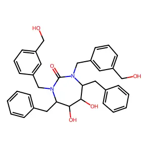 Cyclic Urea deriv. 9v structure