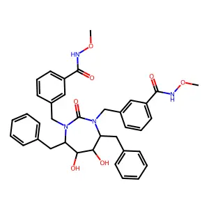 Cyclic urea deriv. structure