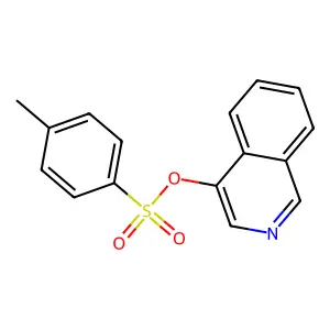 Isoquinolin-4-yl 4-methylbenzenesulfonate structure