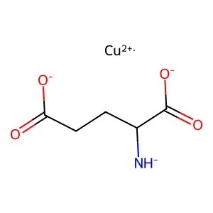 L-Glutamato copper structure