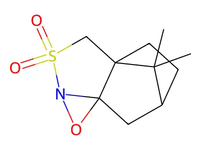 (1R)-(-)-(10-Camphorsulfonyl)oxaziridine structure