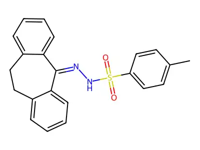 N'-(10,11-DIHYDRO-5H-DIBENZO(A,D)CYCLOHEPTEN-5-YLIDENE)-4-METHYLBENZENESULFONOHYDRAZIDE structure