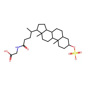 磺基甘胆酸 structure