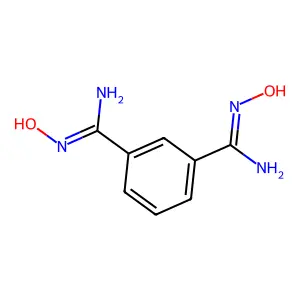 N1,N3-二羟基间苯二甲脒 structure