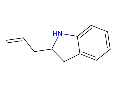 2-Allyl-2,3-dihydro-1H-indole structure