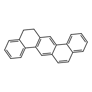 5,6-Dihydrodibenzanthracene structure