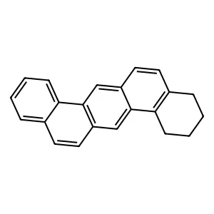 Dibenz(a,h)anthracene, 1,2,3,4-tetrahydro- structure