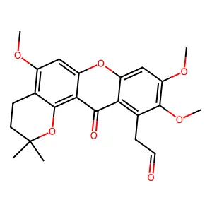 2-{4-[Bis(2-chloroethyl)amino]-3-methylphenyl}-2-phenylacetamide structure