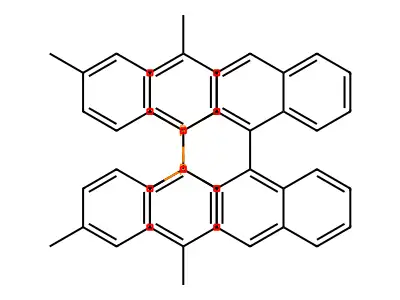 (S)-(-)-2,2'-Bis(di-p-tolylphosphino)-1, 1'-binaphthyl structure