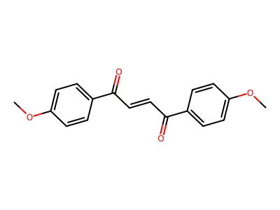 1,4-Bis(4-methoxyphenyl)but-2-ene-1,4-dione structure