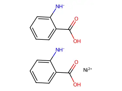Anthranilic acid, nickel(II) salt structure