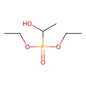 1-Diethoxyphosphorylethanol structure