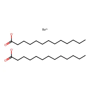 Barium tridecanoate structure