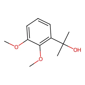 2-(2,3-Dimethoxyphenyl)propan-2-ol structure