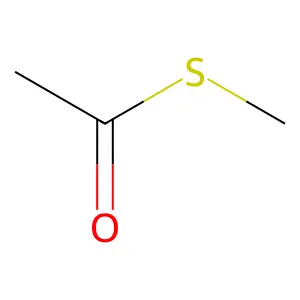 硫代乙酸-S-甲酯 structure