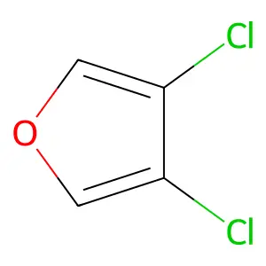 Furan, 3,4-dichloro- structure