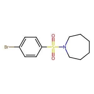 1-(4-Bromophenyl)sulfonylazepane structure