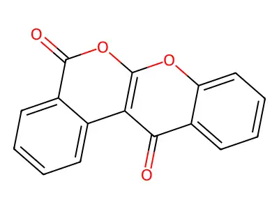 Isochromeno[3,4-b]chromene-5,12-dione structure