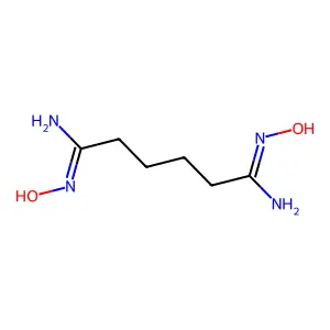 Adipamidoxime(NSC 70868) structure