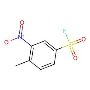 Benzenesulfonyl fluoride, 4-methyl-3-nitro- structure
