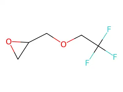 2-((2,2,2-Trifluoroethoxy)methyl)oxirane structure