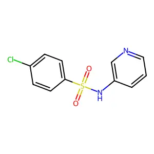 4-chloro-N-pyridin-3-ylbenzenesulfonamide structure