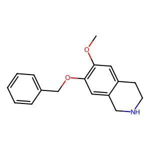 7-(Benzyloxy)-6-methoxy-1,2,3,4-tetrahydroisoquinoline structure