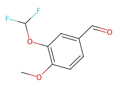 3-(Difluoromethoxy)-4-methoxybenzaldehyde structure