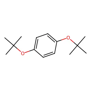 Benzene, 1,4-bis(1,1-dimethylethoxy)- structure