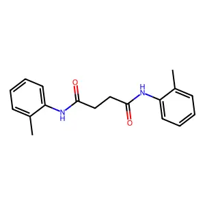 N,N-双(2-甲基苯基)丁二酰胺 structure