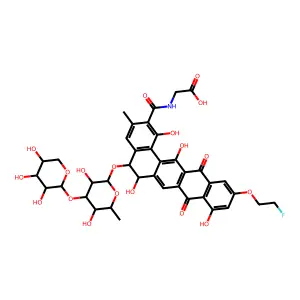 PRADIMICIN DER structure