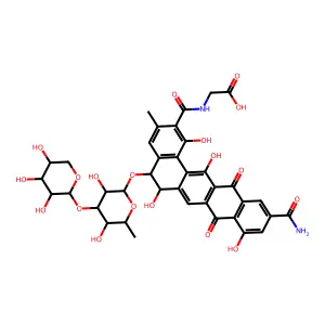 PRADIMICIN DER structure