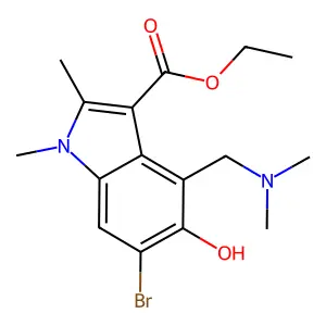 Arbidol Impurity 15 structure