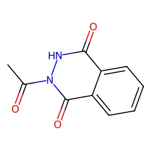 3-acetyl-2H-phthalazine-1,4-dione structure
