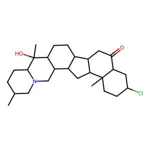 3α-氯代帝发散碱 structure
