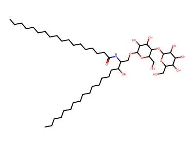 N-Stearoyl-DL-dihydrolactocerebroside structure