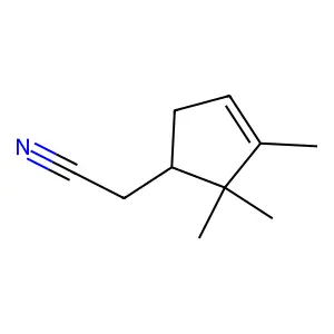 2,2,3-三甲基-3-环戊烯-1-乙腈 structure