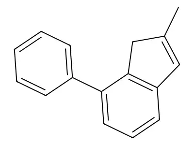 2-Methyl-7-phenylindene structure