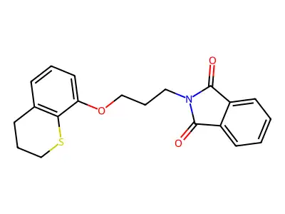8-((3-Phthalimidopropyl)oxy)thiochroman structure