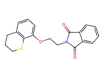 8-((2-Phthalimidoethyl)oxy)thiochroman structure