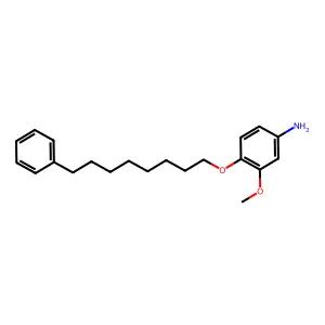 m-Anisidine, 4-((8-phenyloctyl)oxy)- structure