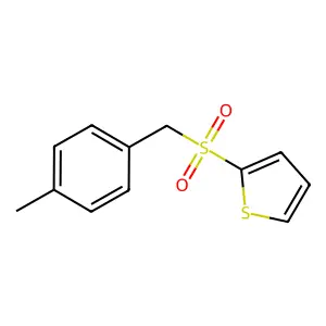 Thiophene, 2-(4-methylbenzylsulfonyl)- structure