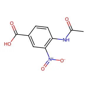 4-乙酰氨基-3-硝基苯甲酸 structure