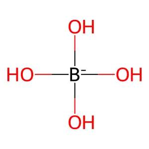 Tetrahydroxoborate structure