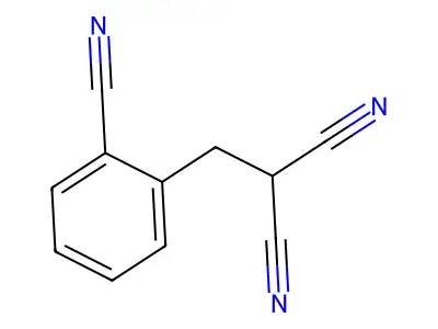 2-(2-Cyanobenzyl)malononitrile structure